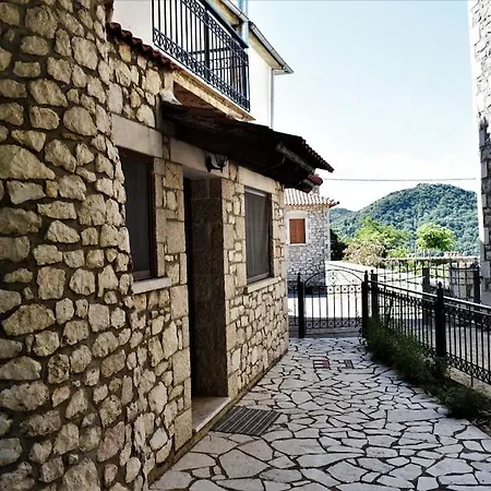 Vila Stonehouse Dome Lagadia Langadia Exteriér fotografie